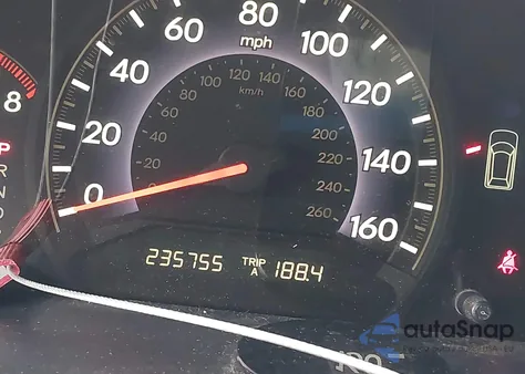 2008 Honda Odyssey Ex z USA, uszkodzony, nr VIN 5FNRL38428B041783